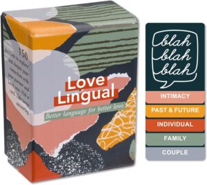 FLUYTCO Love Lingual Couples Card Game