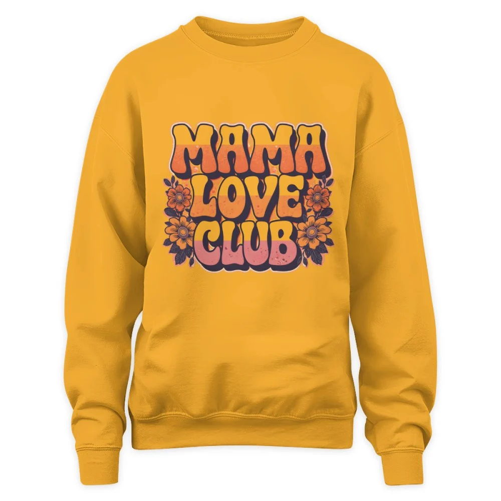 15 Best Mother's Day Gifts She'll Actually Love in 2026 Mama Love Club Retro Groovy Sweatshirt
