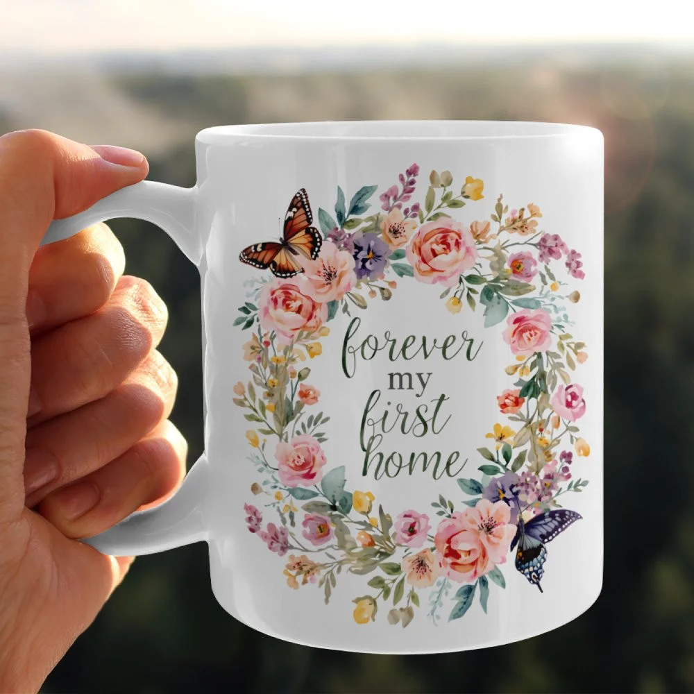 Last-Minute Mother's Day Gifts That Don't Look Rushed Forever My First Home Floral Mug