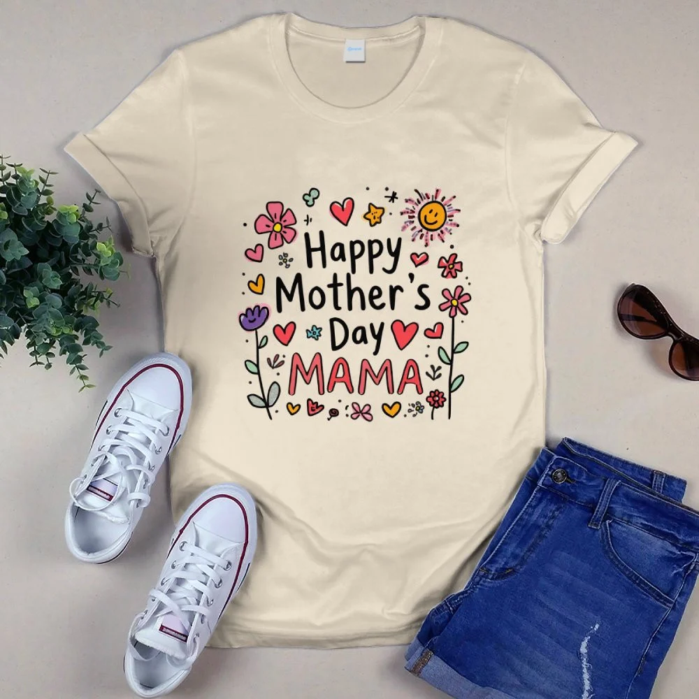 Thoughtful Gifts Under $40 That Feel Expensive MAMA Doodled Graphic Tee