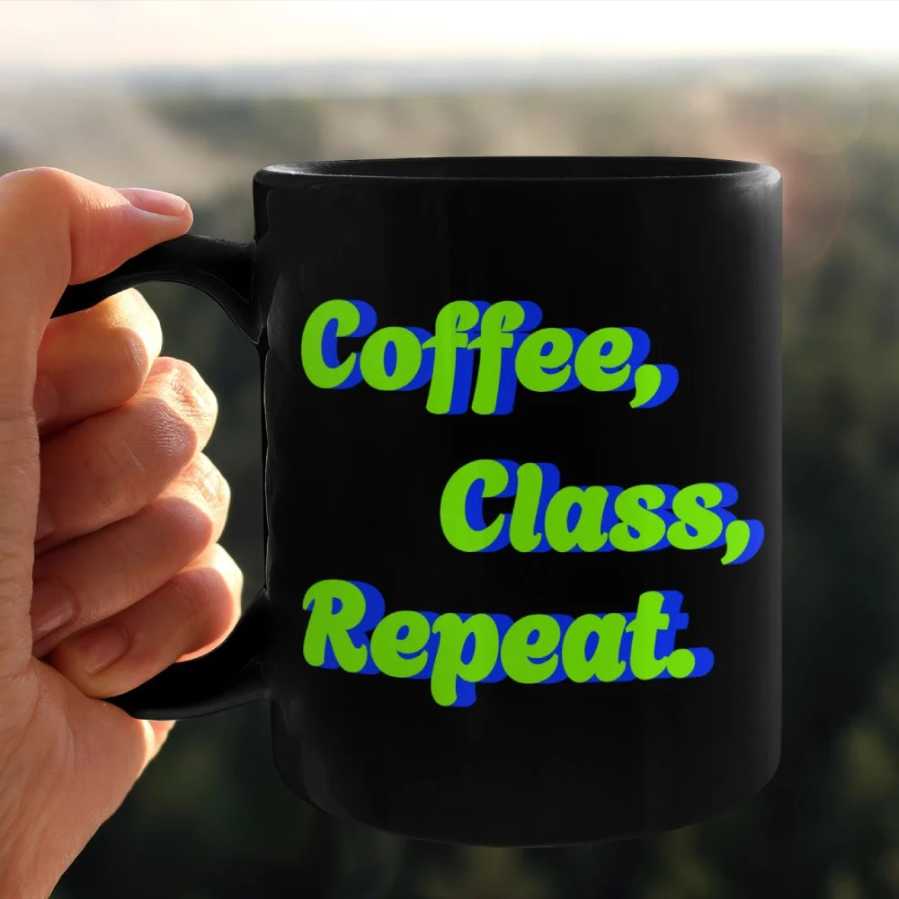 Best Gifts for New Teachers: Meaningful Picks They'll Actually Love Coffee, Class, Repeat Neon Typography Mug