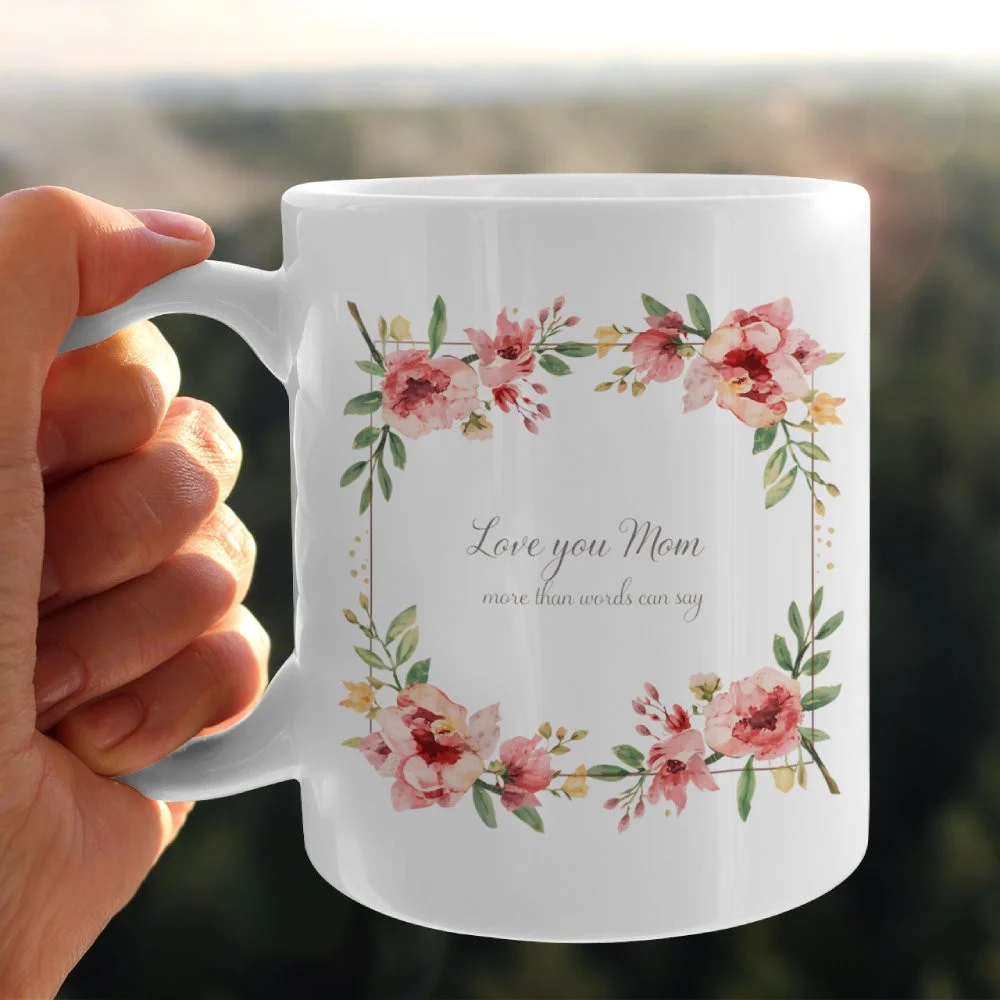 15 Best Mother's Day Gifts She'll Actually Love in 2026 Love You Mom Floral Wreath Ceramic Mug