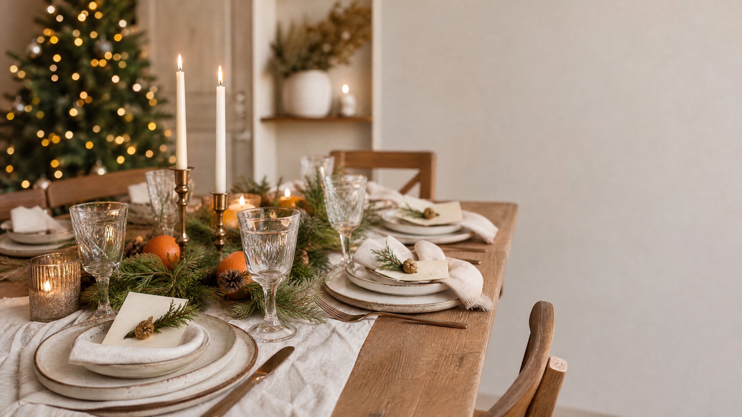 Christmas Table Decor Ideas: An Easy Layered Tablescape That Feels Special