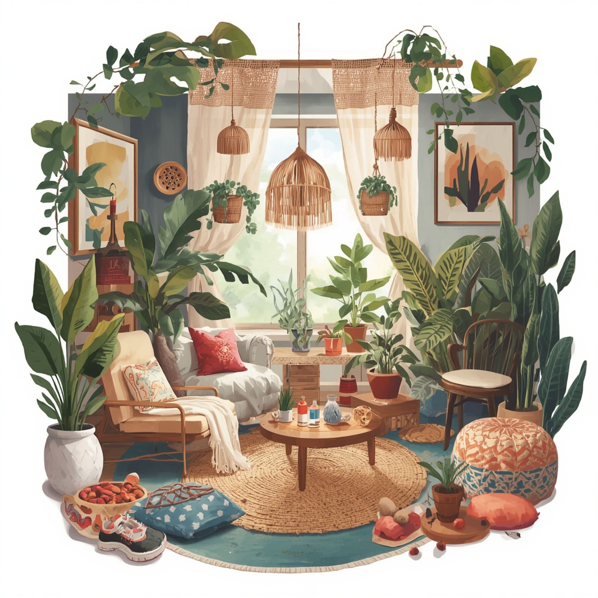 Boho Home Decor: How to Build a Collected, Comfortable, Artful Room boho home decor 2