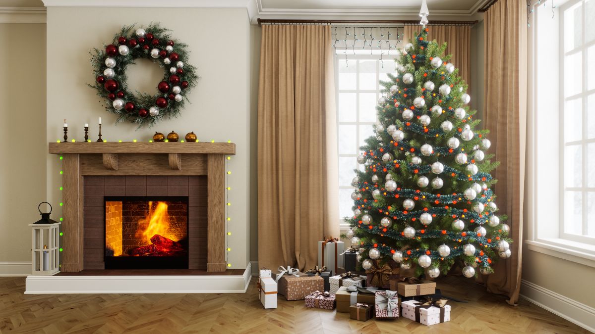christmas living room decor ideas 5