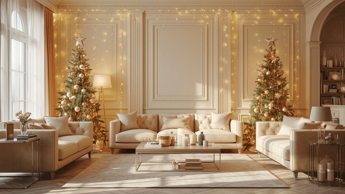 christmas living room decor ideas 7