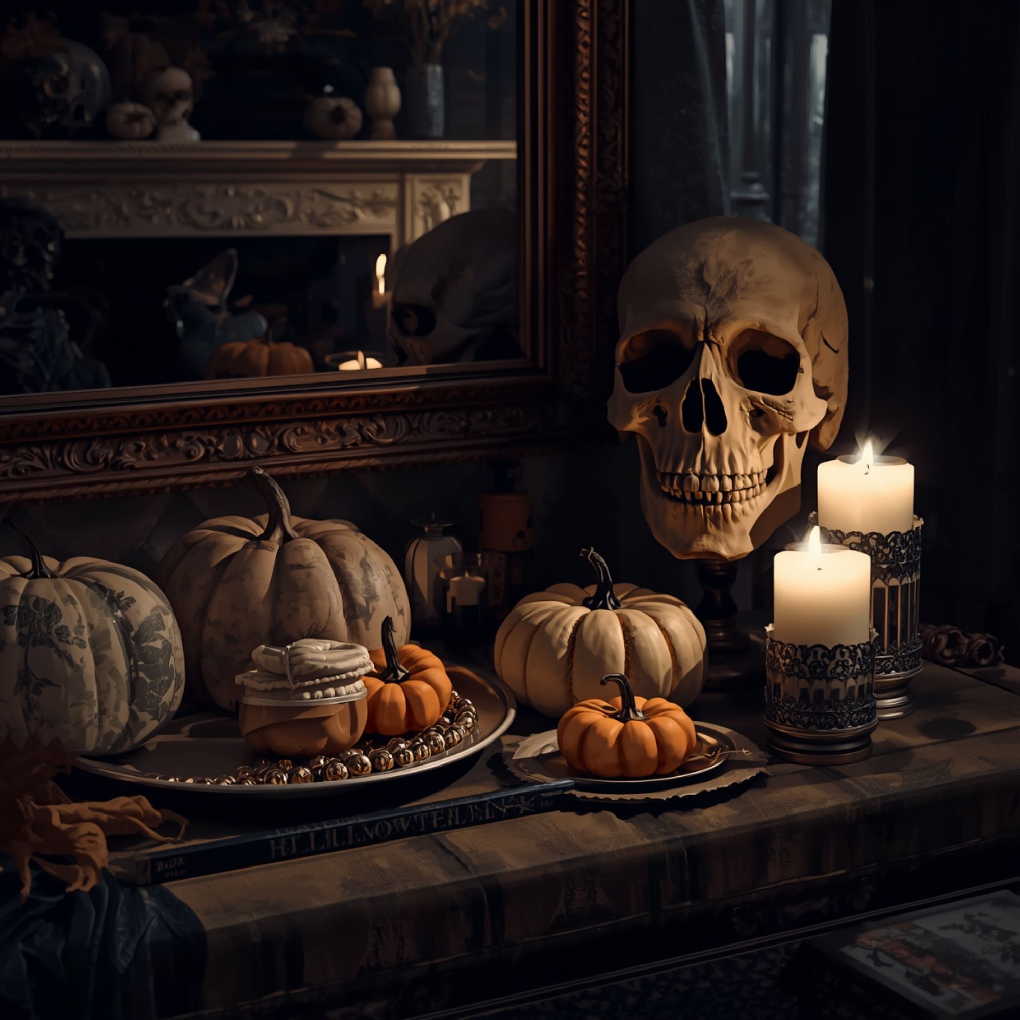 Halloween Home Decor Ideas: Stylish Spooky Looks Beyond Plastic halloween home decor 2