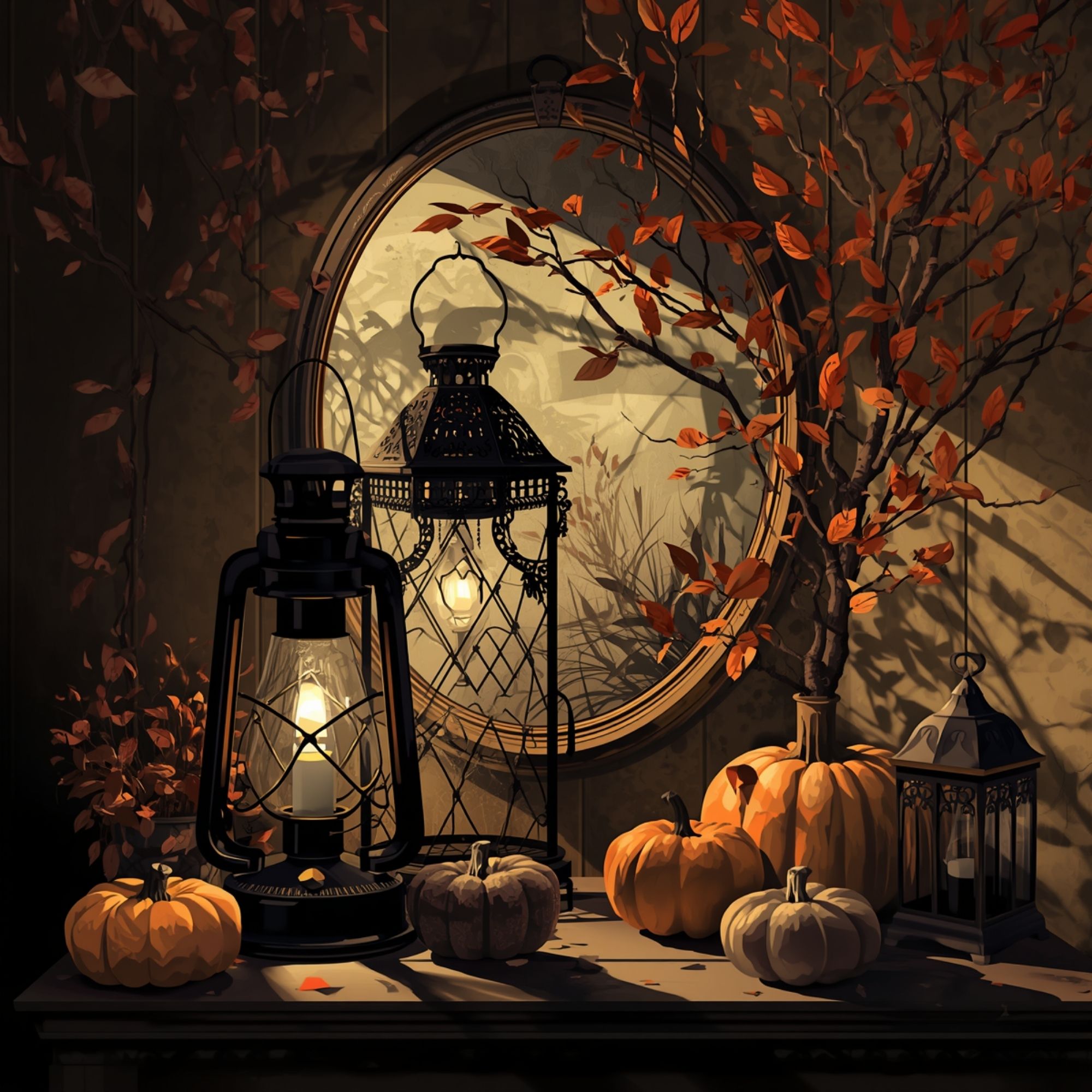 Halloween Home Decor Ideas: Stylish Spooky Looks Beyond Plastic halloween home decor 4