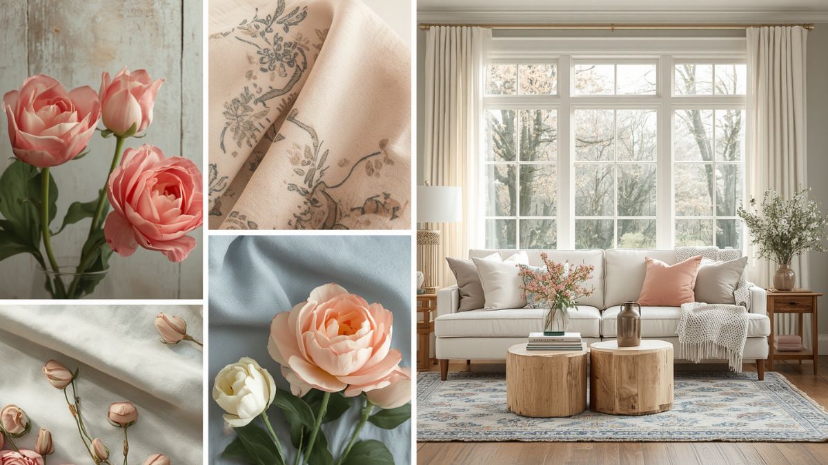 Spring Home Decor Ideas: Light, Color & Natural Texture spring home decor ideas 2