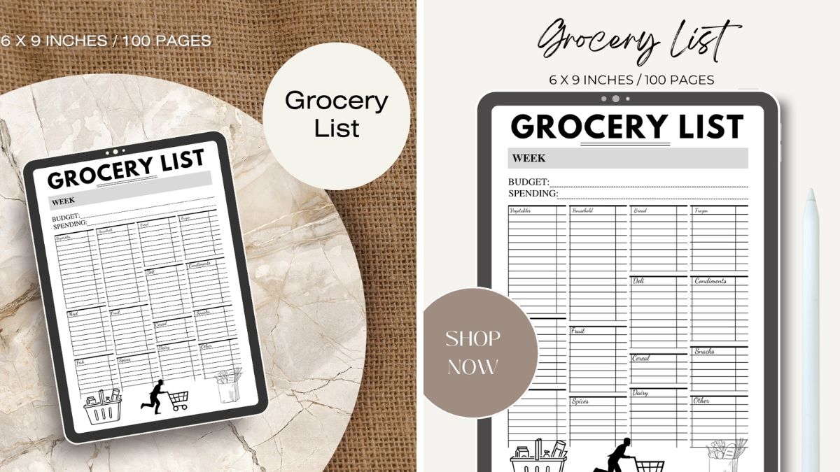 The Grocery Journal Method: Plan Better Meals Without Obsessing Over Food the grocery journal method 2
