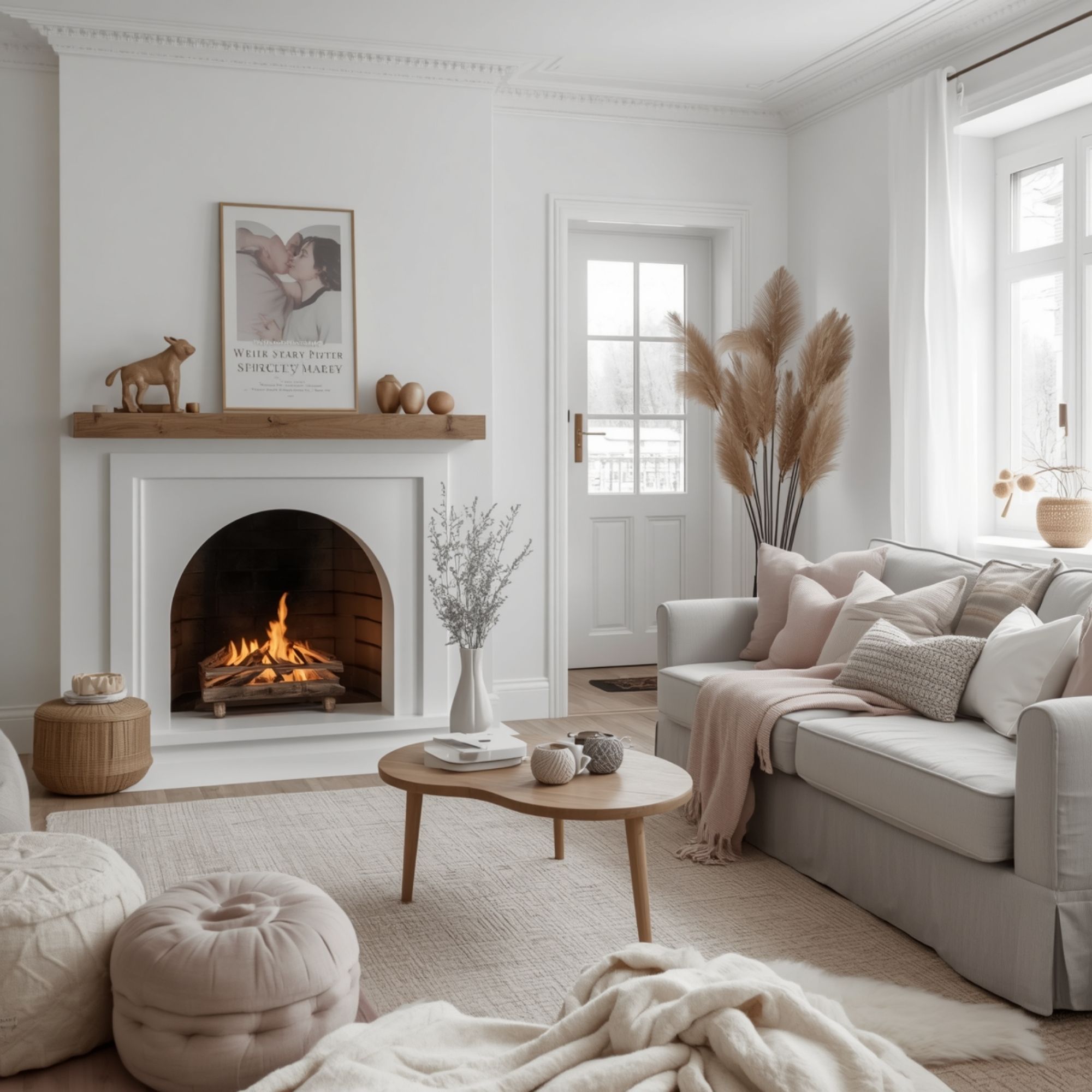 Winter Home Decor: Calm Scandinavian Ideas for a Warm and Inviting Space winter home decor 1