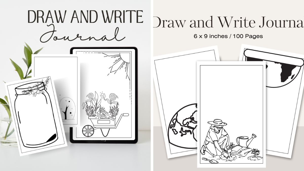 draw and write journal prompts 1