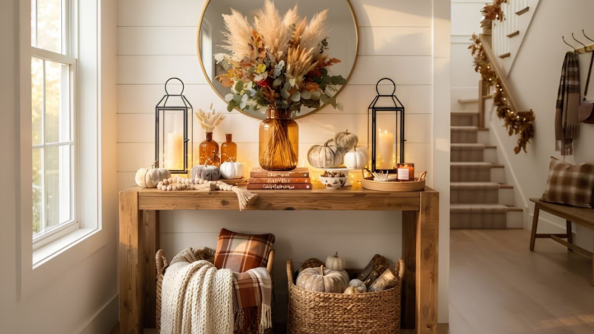 The Autumn Entryway Refresh: Small Decor Changes That Make a Big First Impression fall entryway decor ideas warm welcome 3