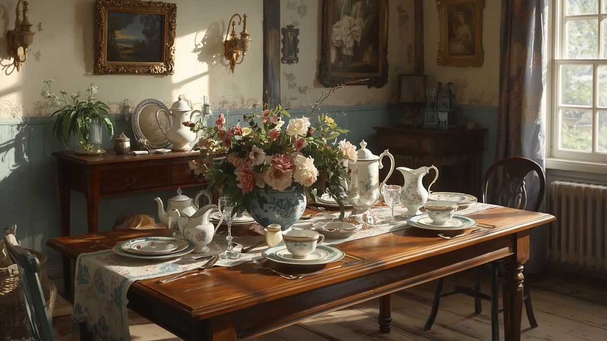 Vintage Home Decor: How to Get the Look Without the Flea Market Hunt vintage home decor 7