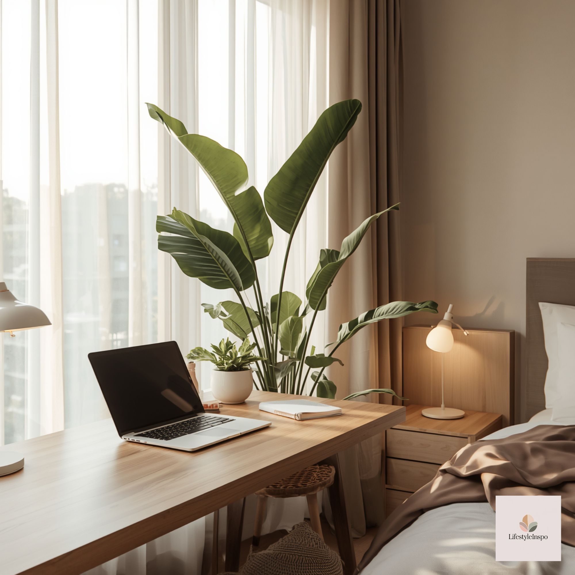 How to Set Up a Desk in Your Bedroom Without Letting Work Take Over Set Up a Desk in Your Bedroom 1