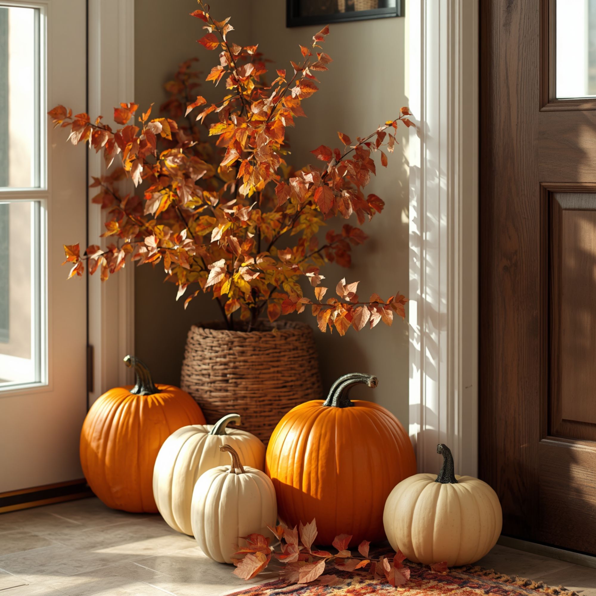 Fall Entryway Storage That Still Feels Like Autumn Fall Entryway Storage 3