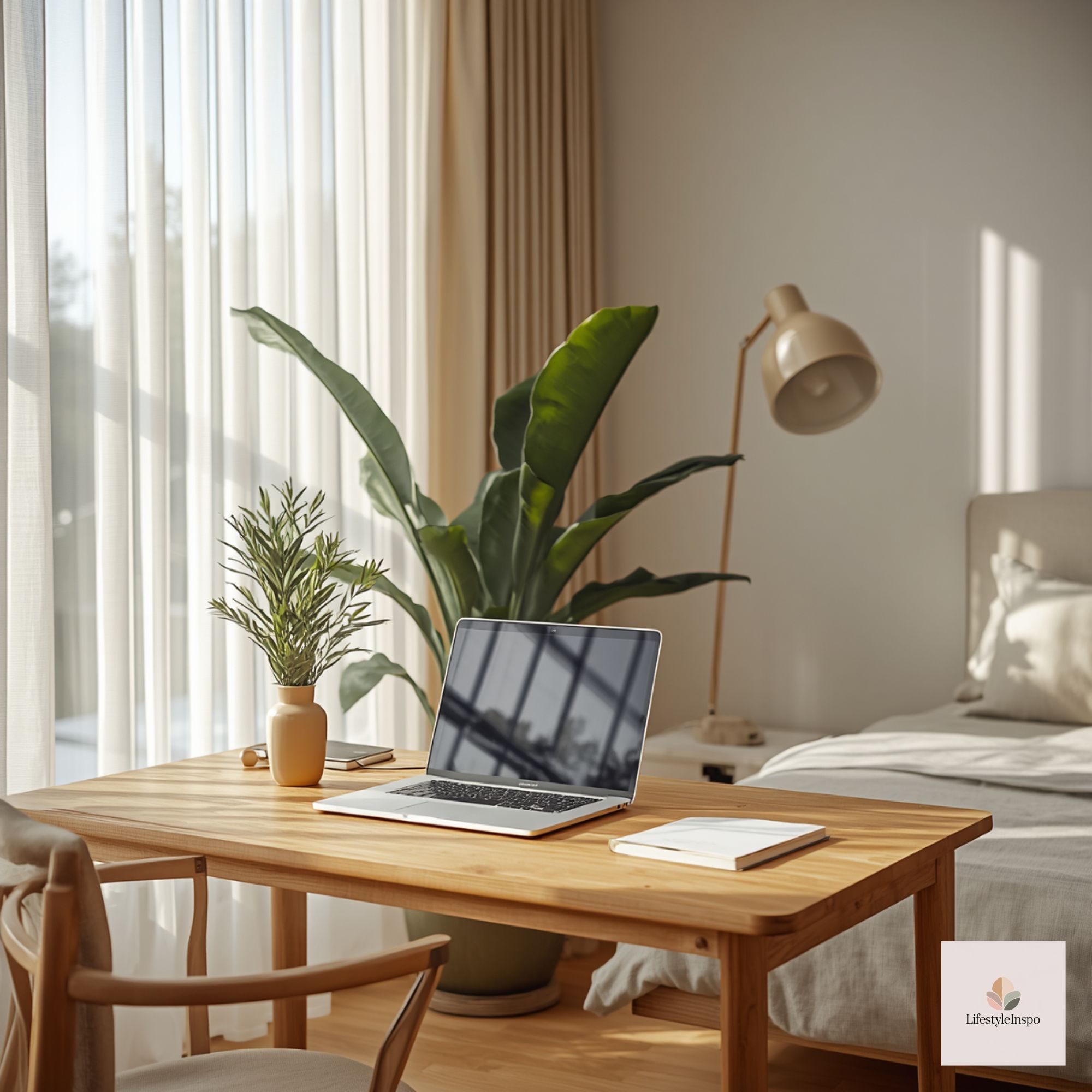 How to Set Up a Desk in Your Bedroom Without Letting Work Take Over Set Up a Desk in Your Bedroom 4