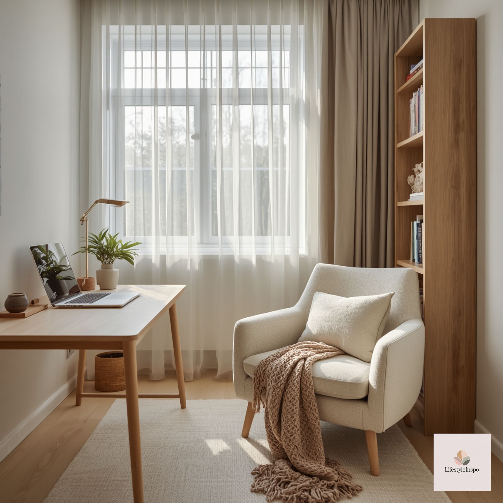 reading nook desk setup 4