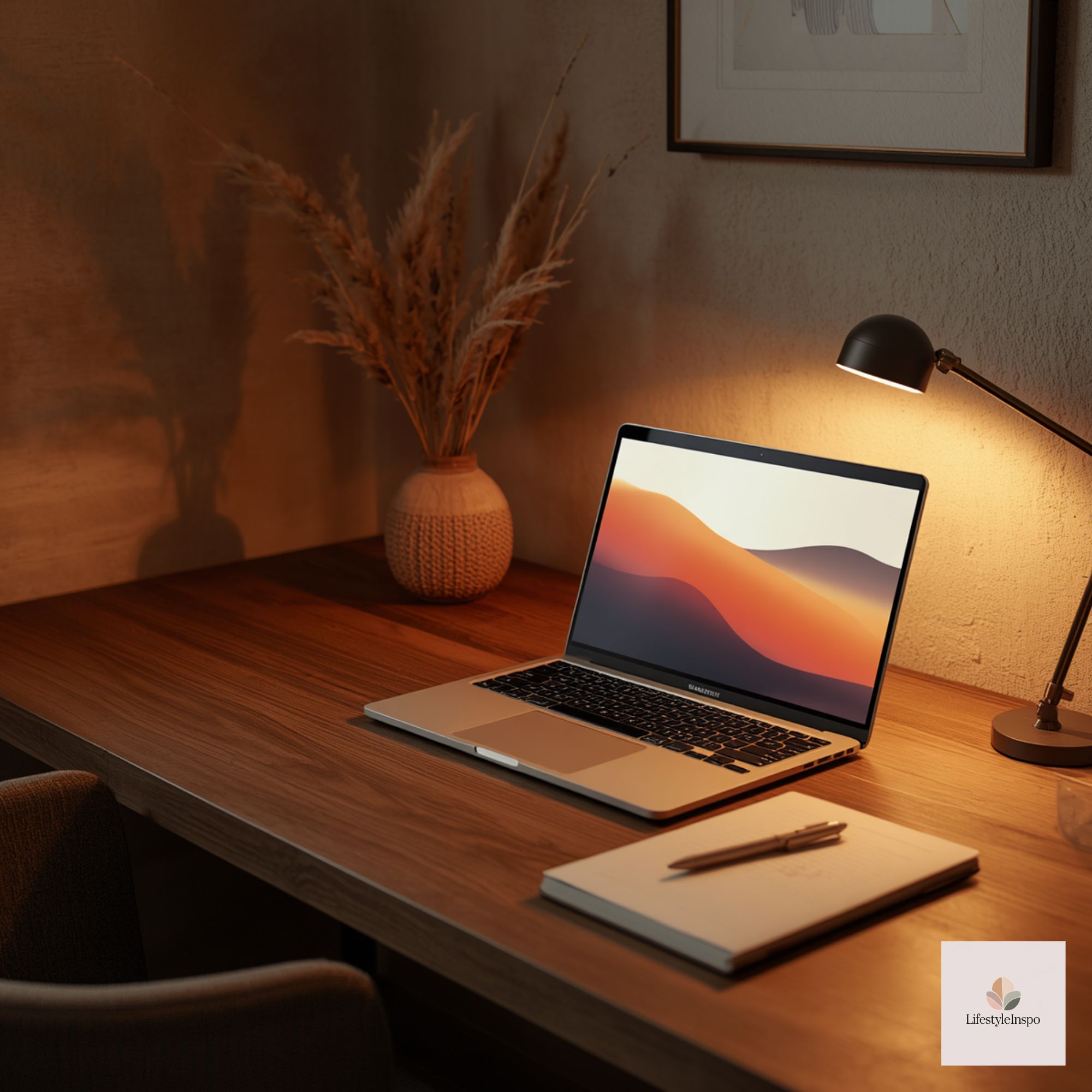 A Warm Minimalist Desk Setup: Keep the Surface Clear, Not Your Personality Warm Minimalist Desk Setup 5