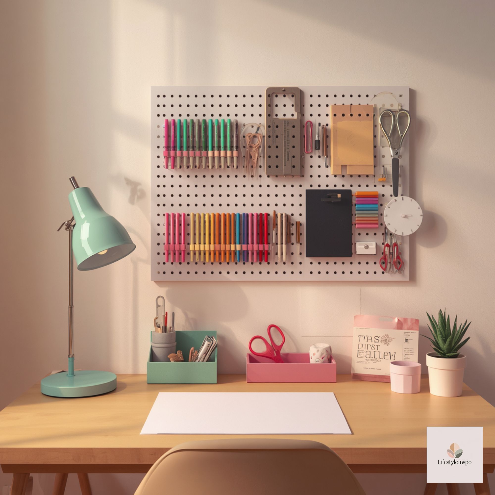 Colorful Desk Decor Ideas 5