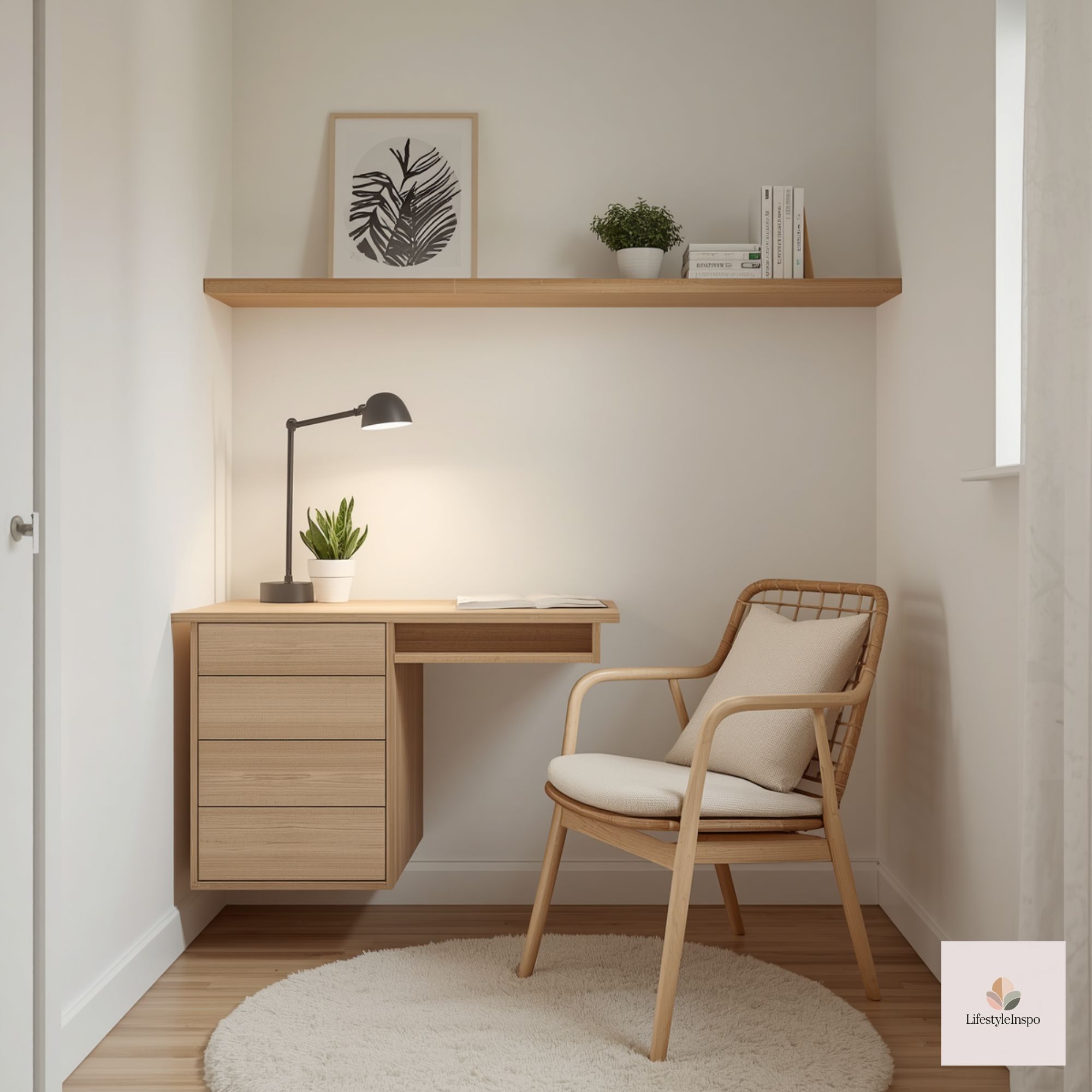 reading nook desk setup 6