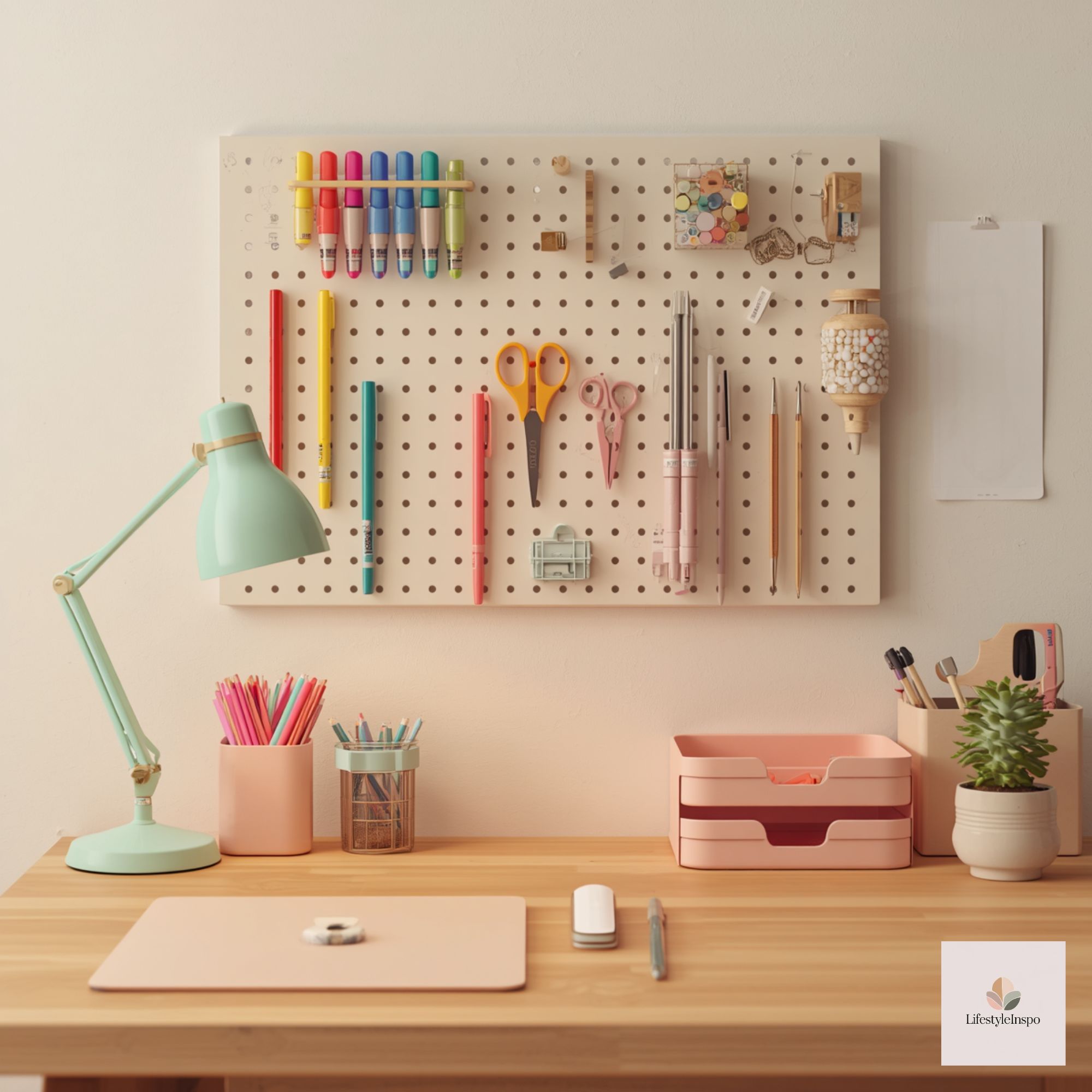 Colorful Desk Decor Ideas 7