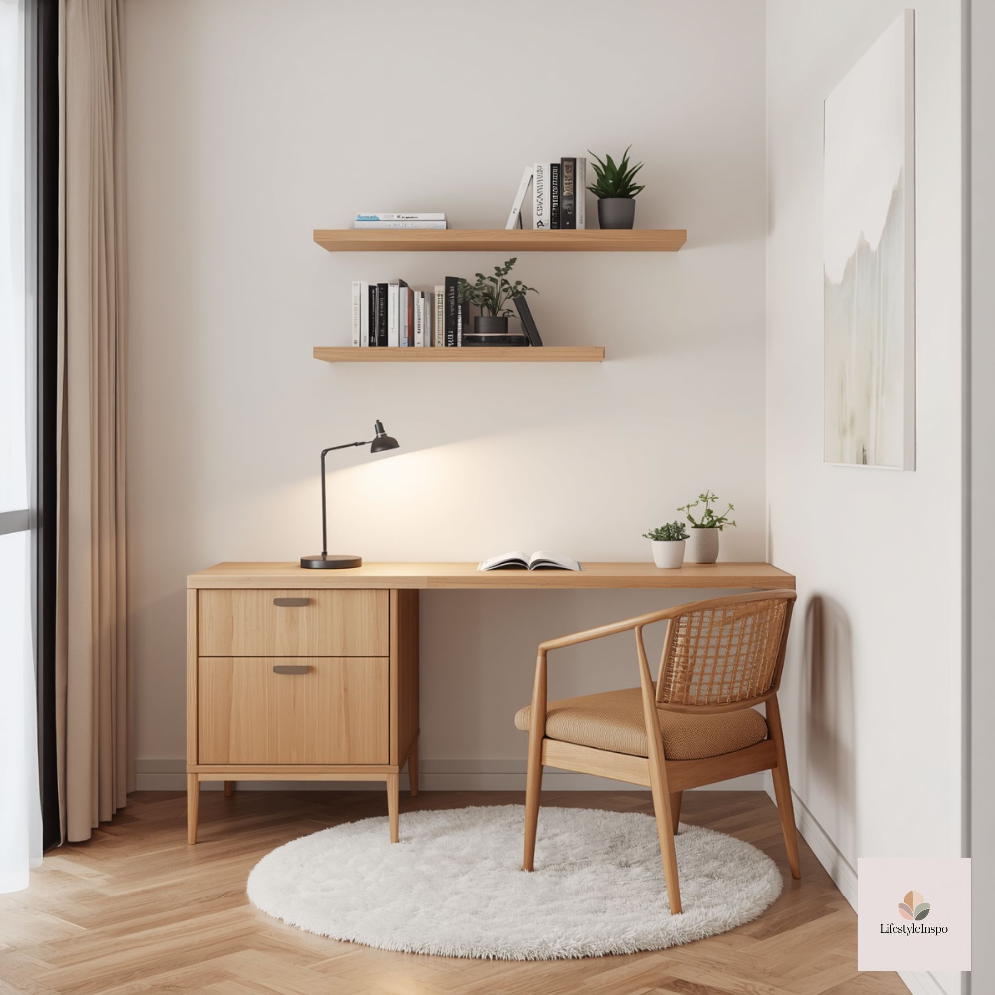 reading nook desk setup 7