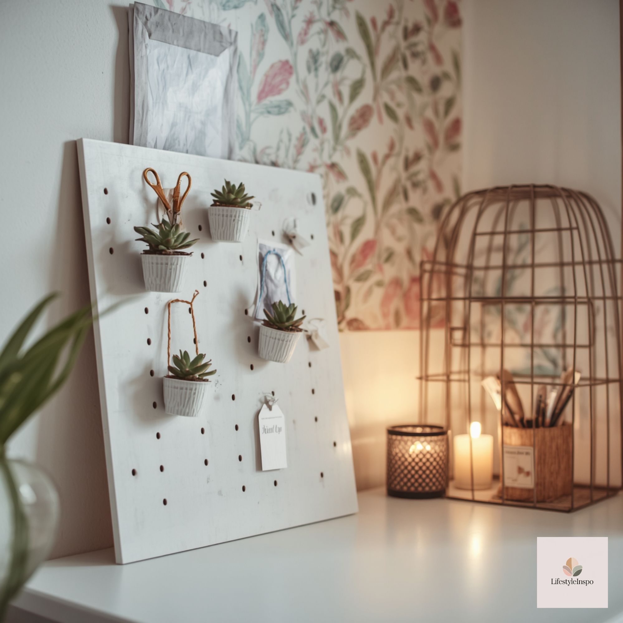 Renter-Friendly Desk Decor 8
