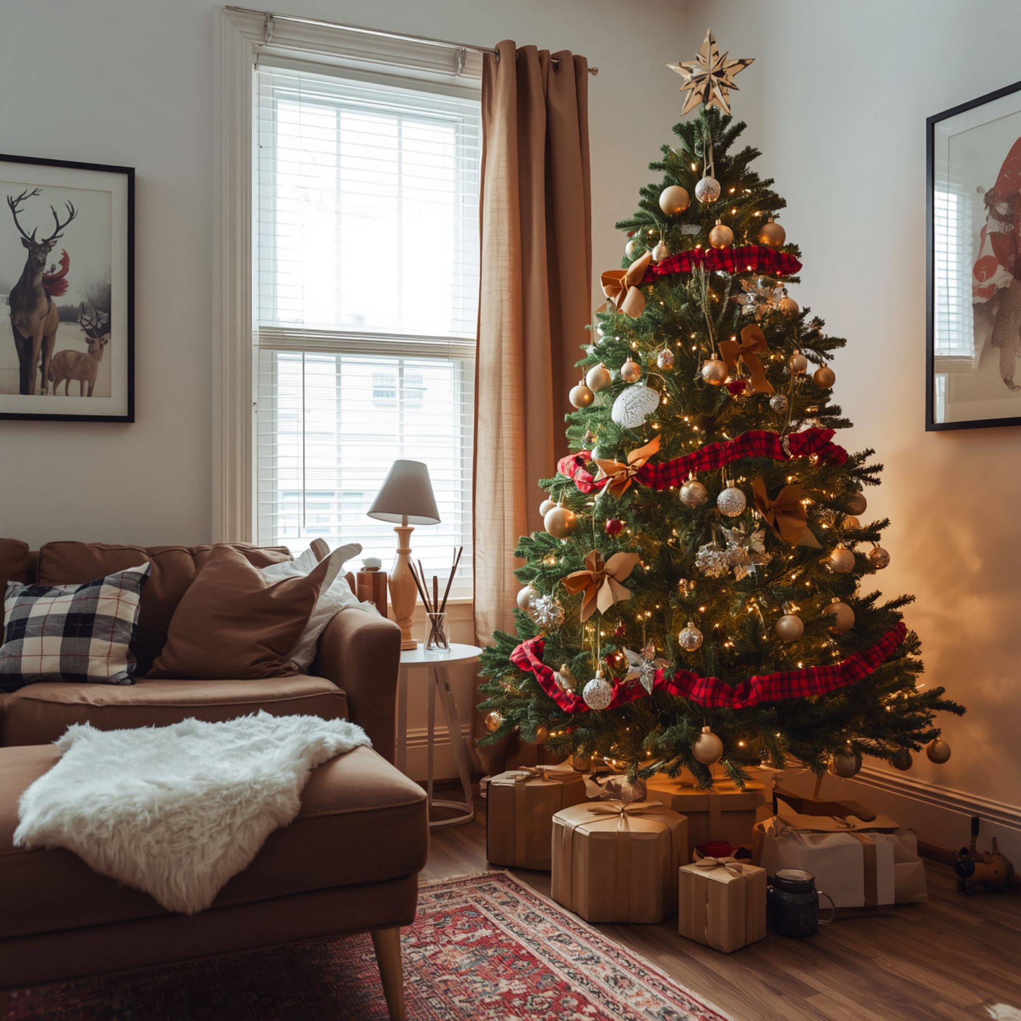 Christmas Decorating for a Studio Apartment: A Cozy Look Without a Full-Size Tree christmas decorating 3