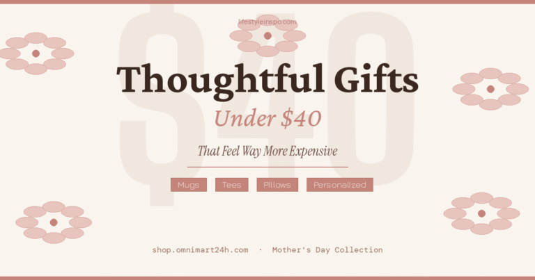 Thoughtful Gifts Under $40 That Feel Expensive