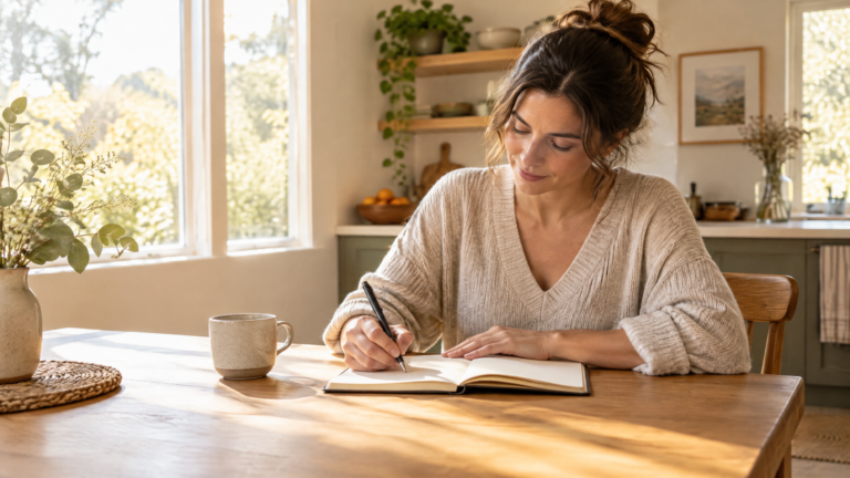 The 10-Minute Journal Habit: A Tiny Reflection Practice That Actually Fits Real Life