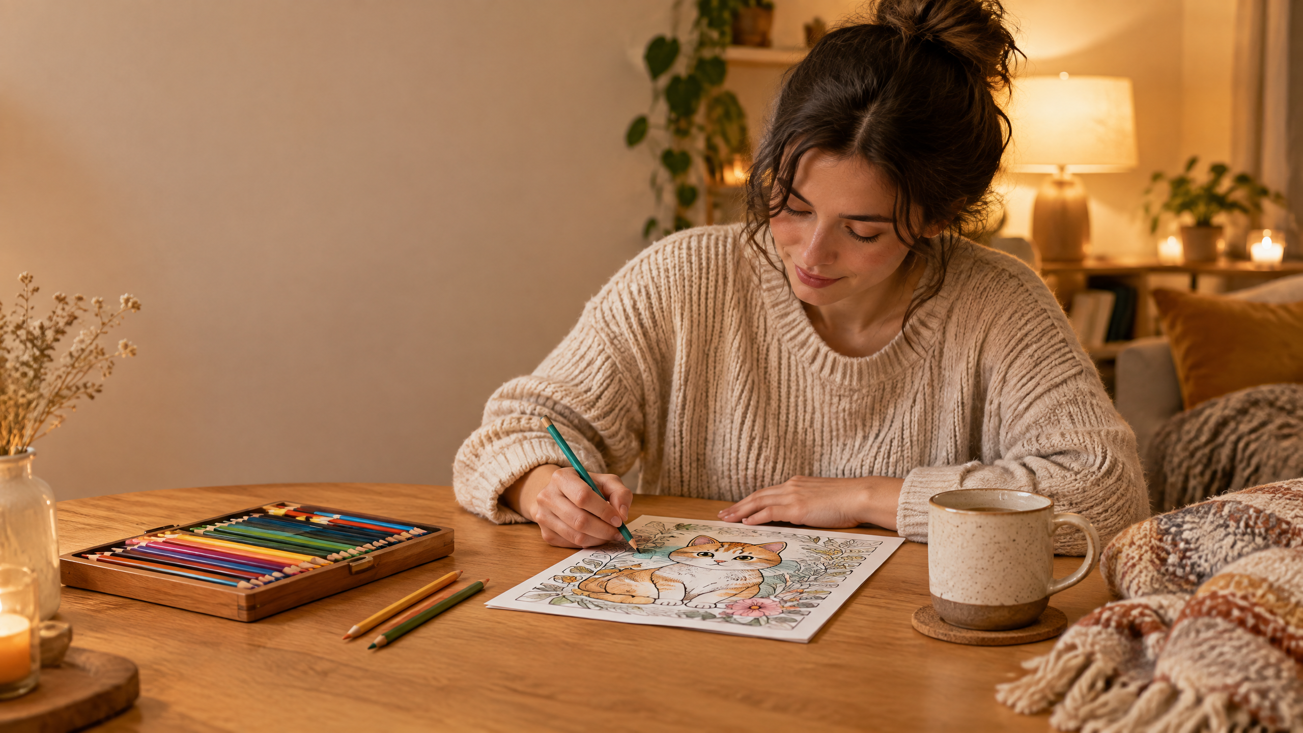 The Cozy Girl Hobby List: 15 Screen-Free Ways to Make an Evening Feel Like Yours
