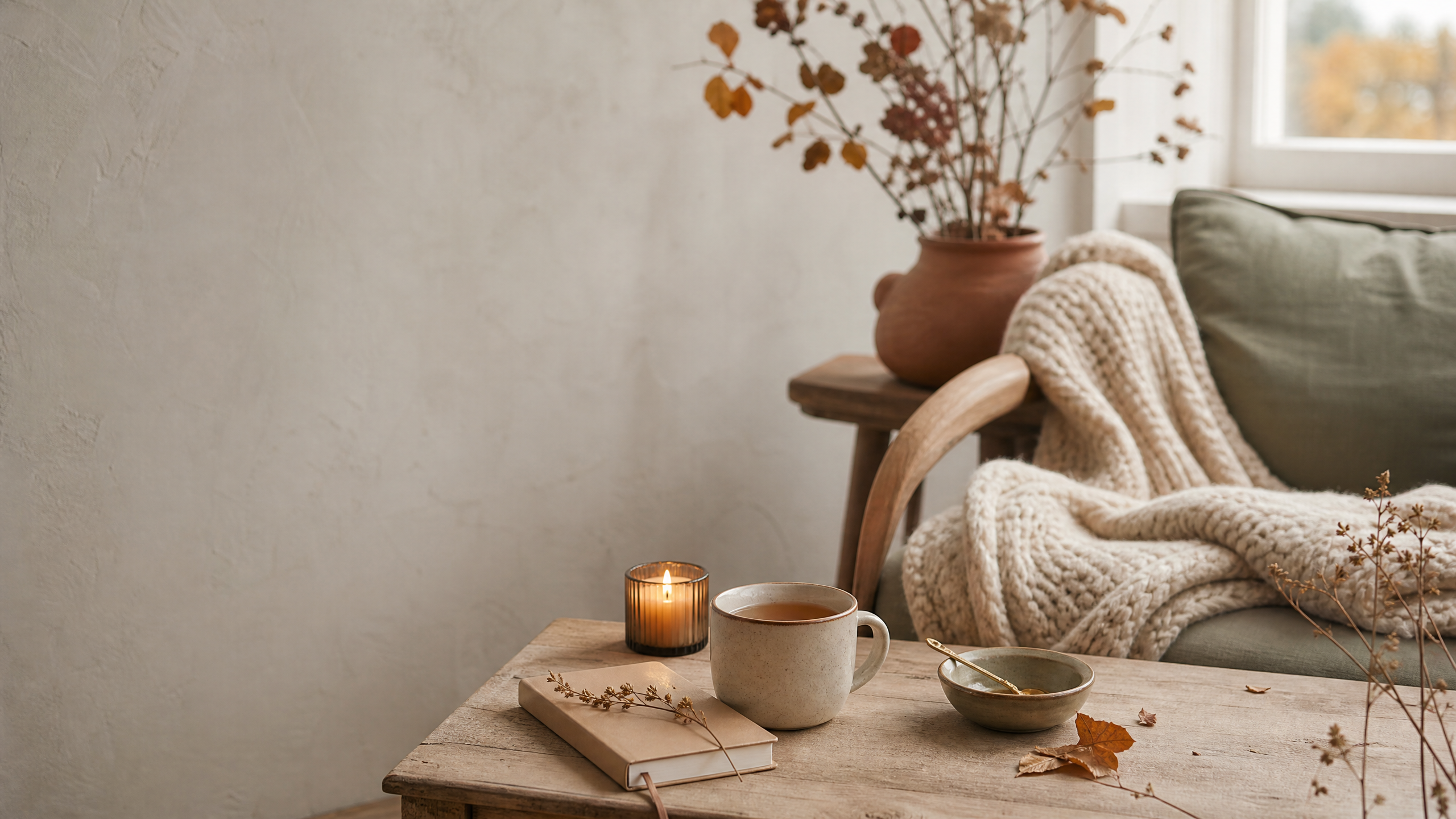 The Gentle Fall Reset: Cozy Seasonal Decor for a Calmer Home