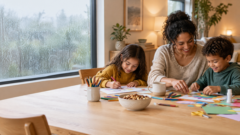 The Ultimate Rainy-Day Activity Guide for Families Who Are Tired of Screens
