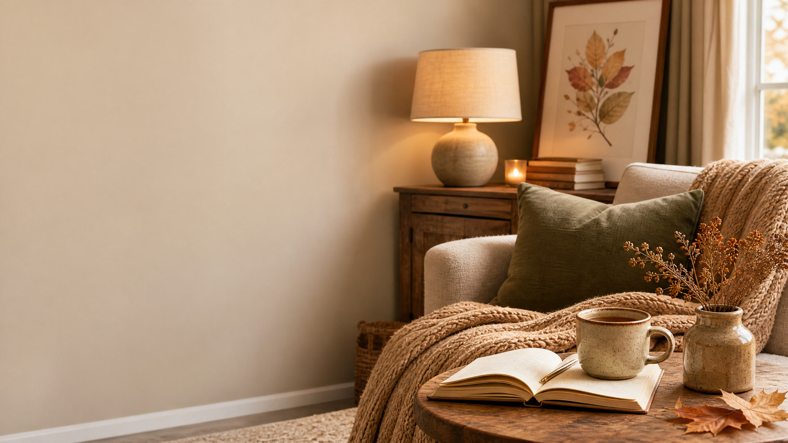 Fall Decor Ideas for a Cozy Home and a More Restorative Evening Routine