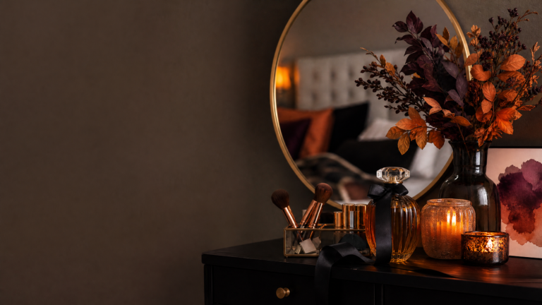 How to Create a Halloween Vanity That Feels Glamorous, Moody, and Completely You