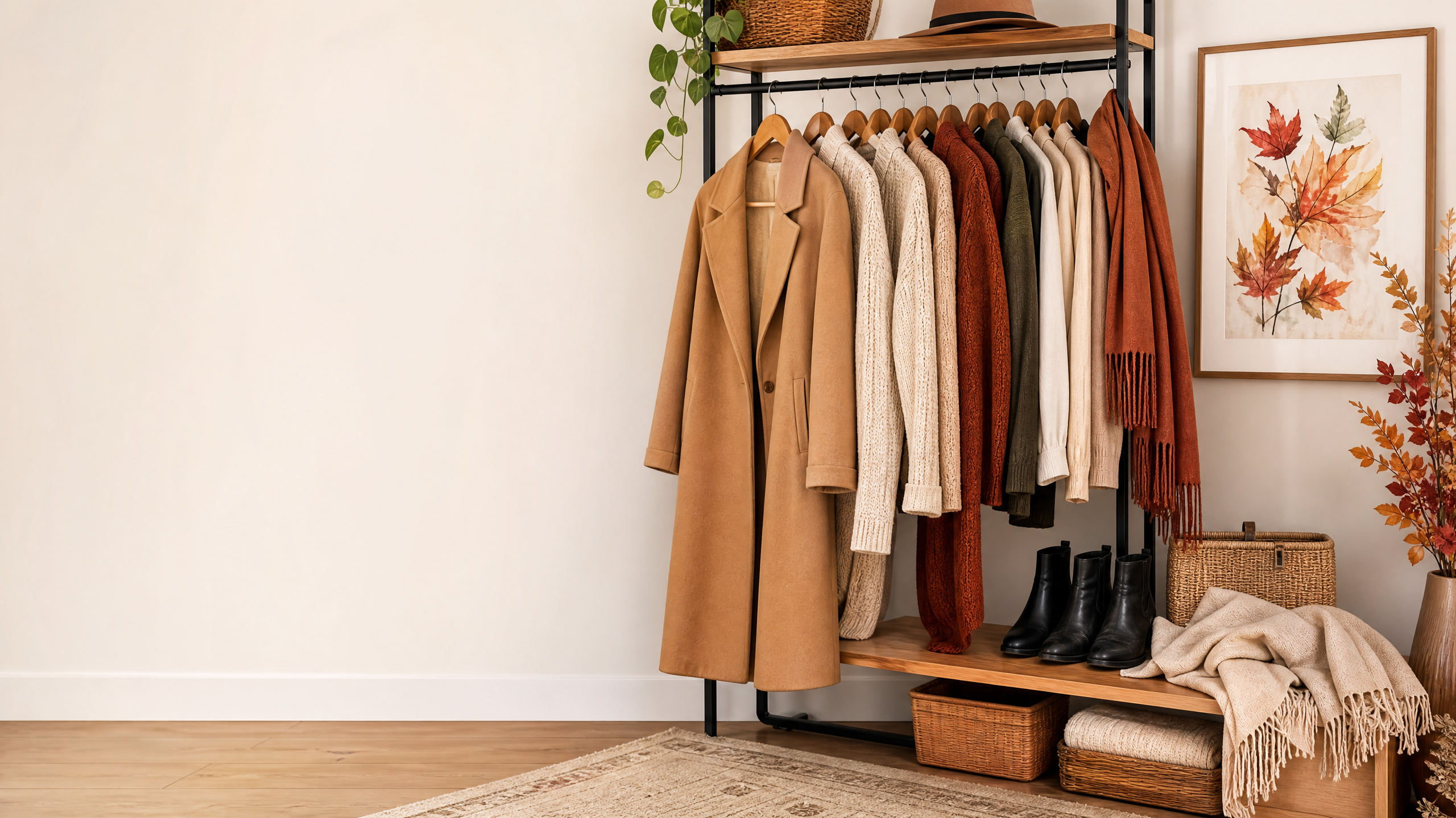 Fall Closet Decor Ideas That Make Getting Dressed Feel More Inspiring