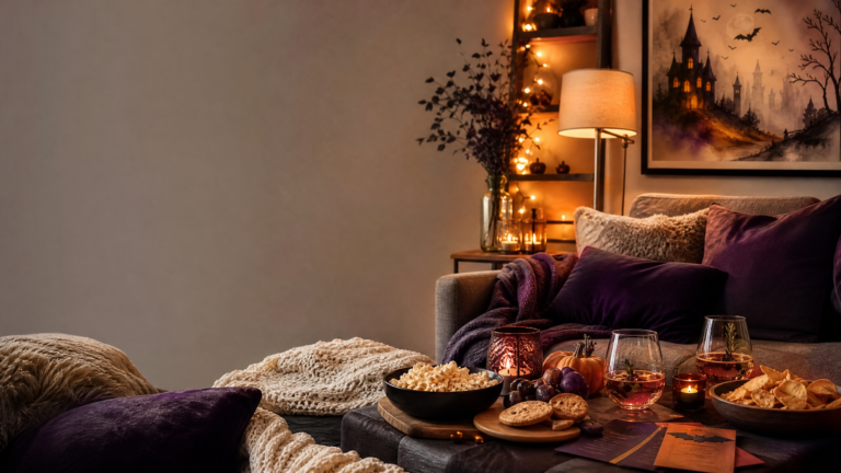 How to Plan a Halloween Girls’ Night With Cozy Decor and Zero Stress