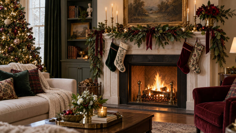The Christmas Mantel Edit: Build a Warm Focal Point Without Overdecorating