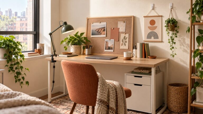 Renter-Friendly Desk Decor: 9 Ways to Personalize Your Workspace Without Drilling