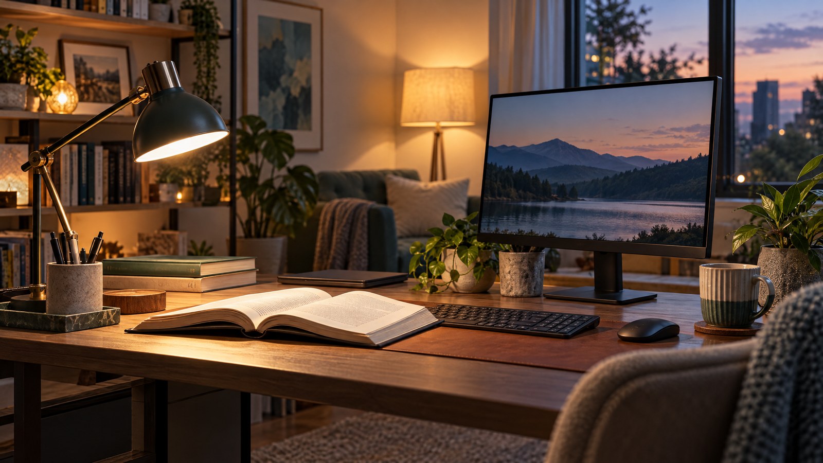 Desk Lighting Ideas: Layer Light for Reading, Screen Work, and Video Calls